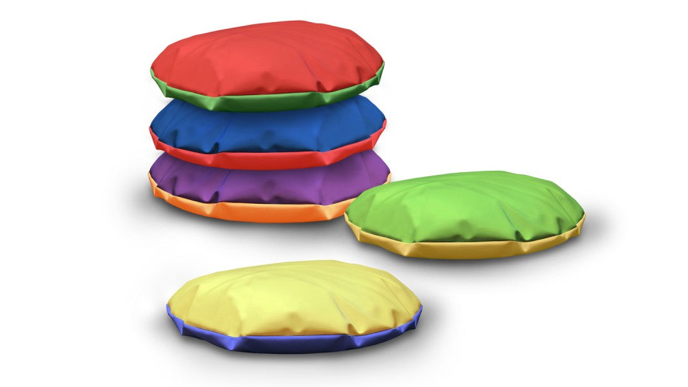 Story Cushions Round- Vibrant Colours set of 1, 5 or 10 - EASE
