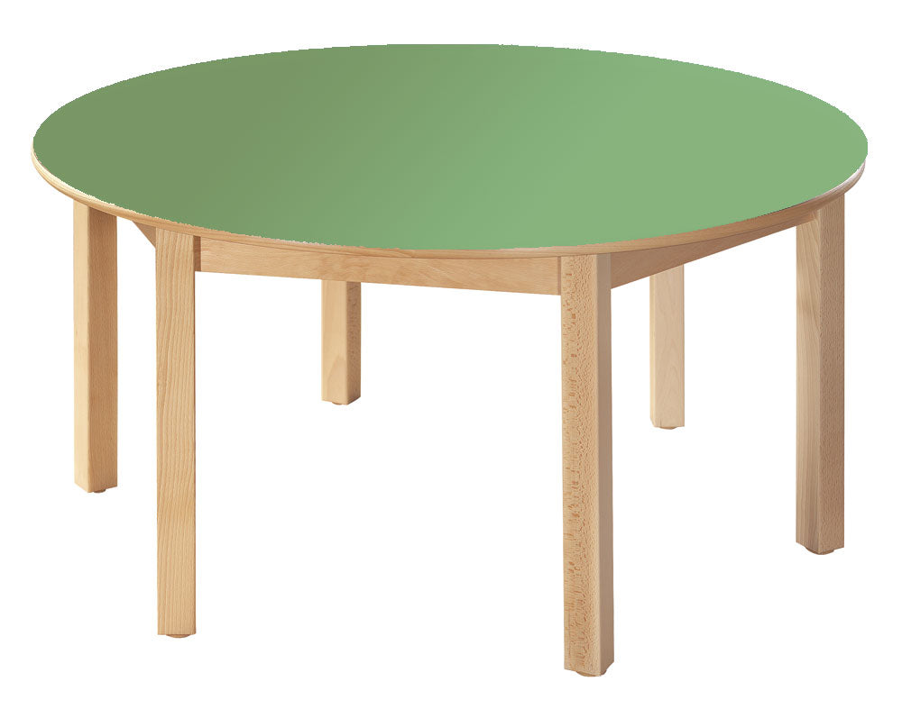 Round Table Green All Heights