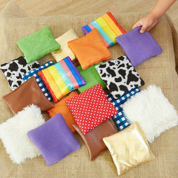 Find the Match Fabric Sensory Squares