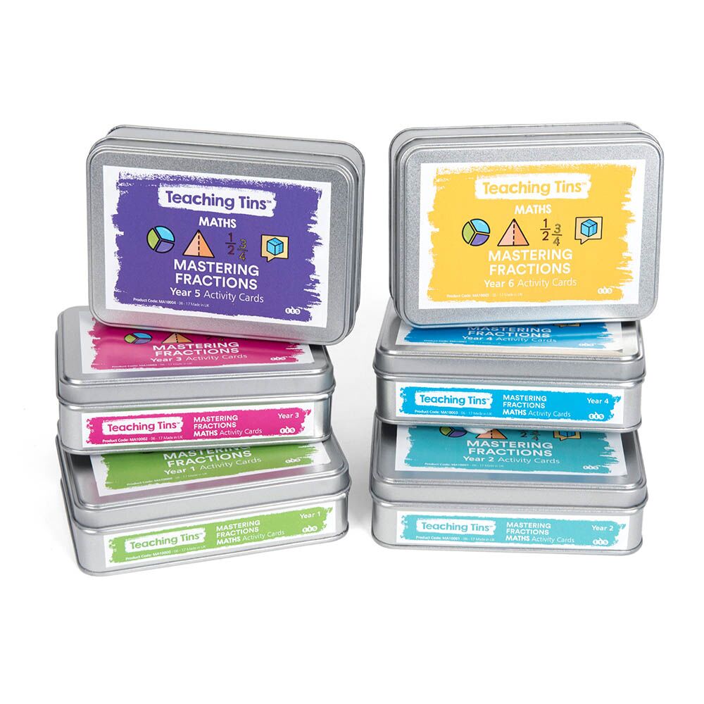 Mastering Fractions Activity Cards Group Set