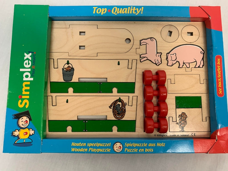 Simplex Farm Animals Puzzle Pig