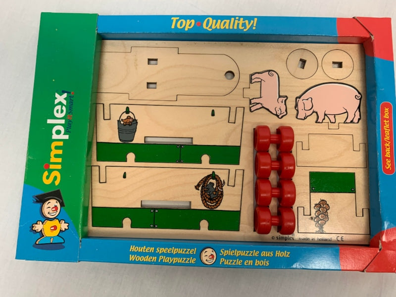 Simplex Farm Animals Puzzle Pig