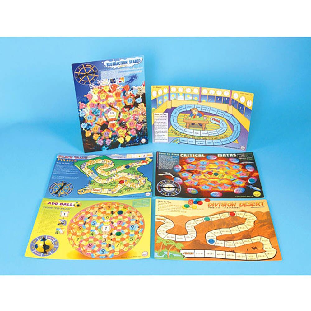 Yr 3-4 Maths Board Game Pack 1