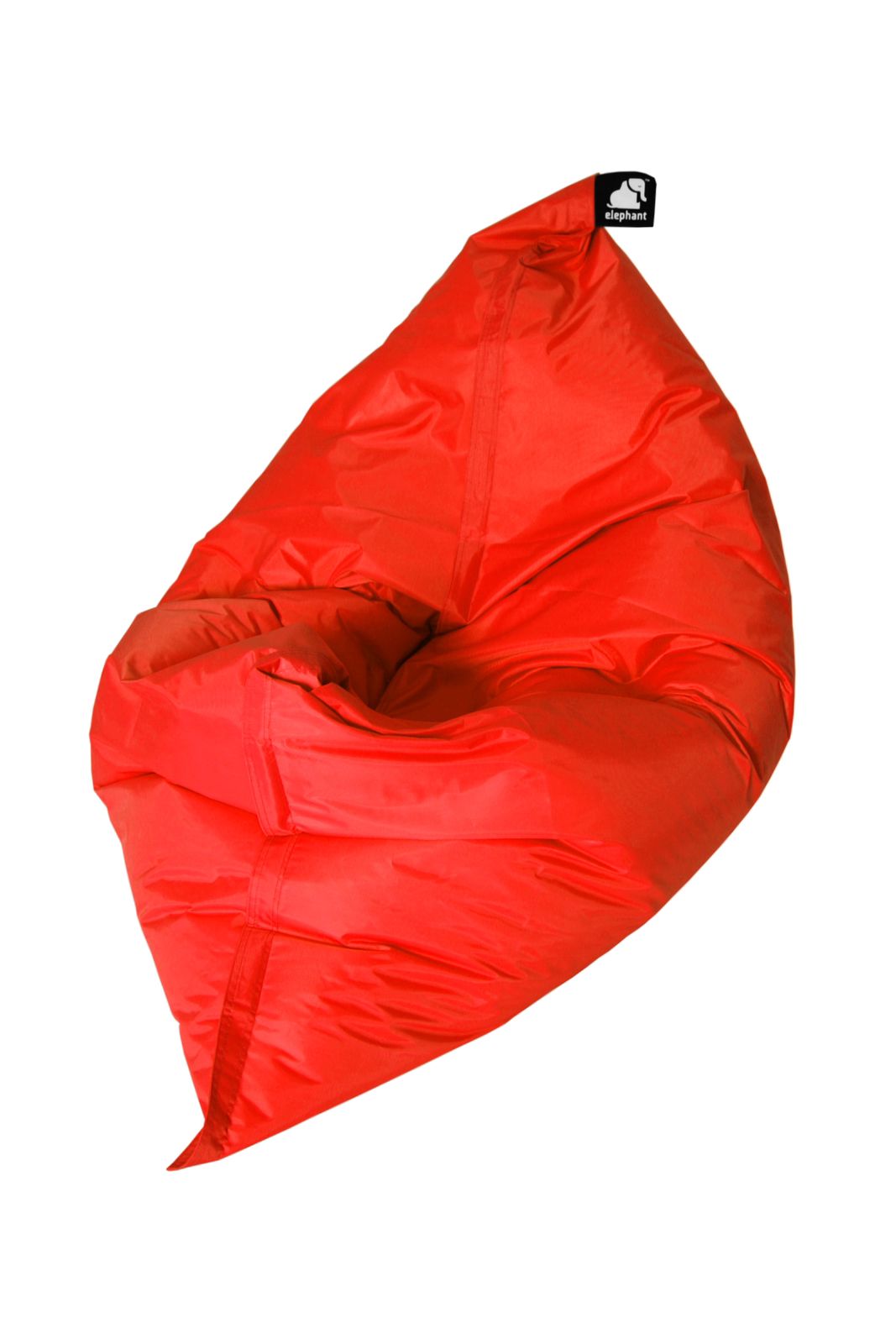 Elephant Jumbo Bean Bag - Vibrant Red