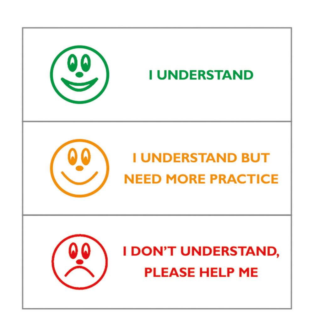 Relf Testing Faces Self Assessment Faces