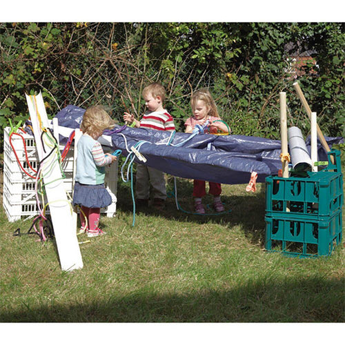 Den Building with Crates Kit