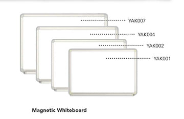 Classroom Whiteboard - 60X90cm (Magnetic)