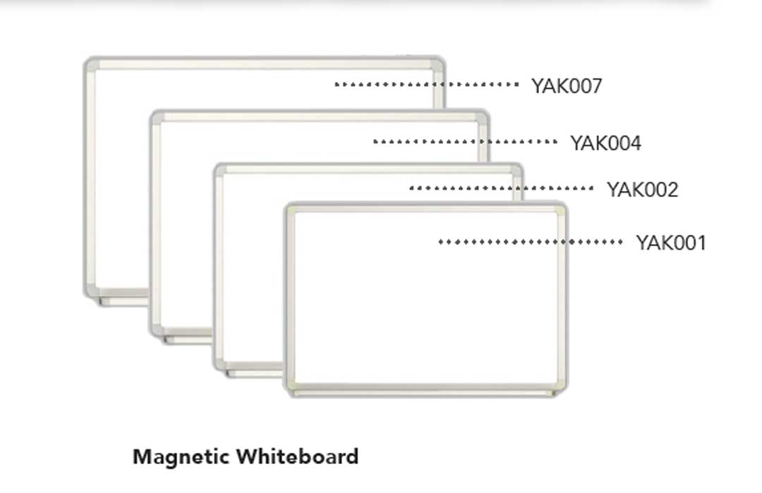 Classroom Whiteboard - 120x120cm (Magnetic)