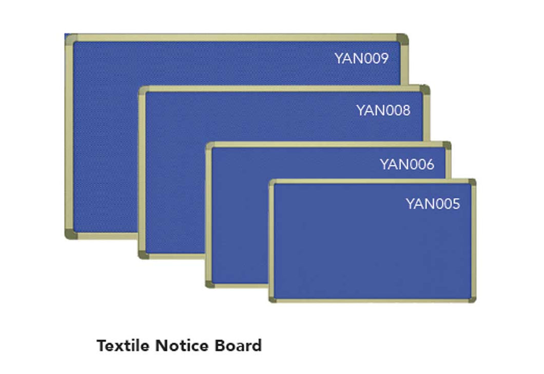 Textile Notice Board - 90x120cm