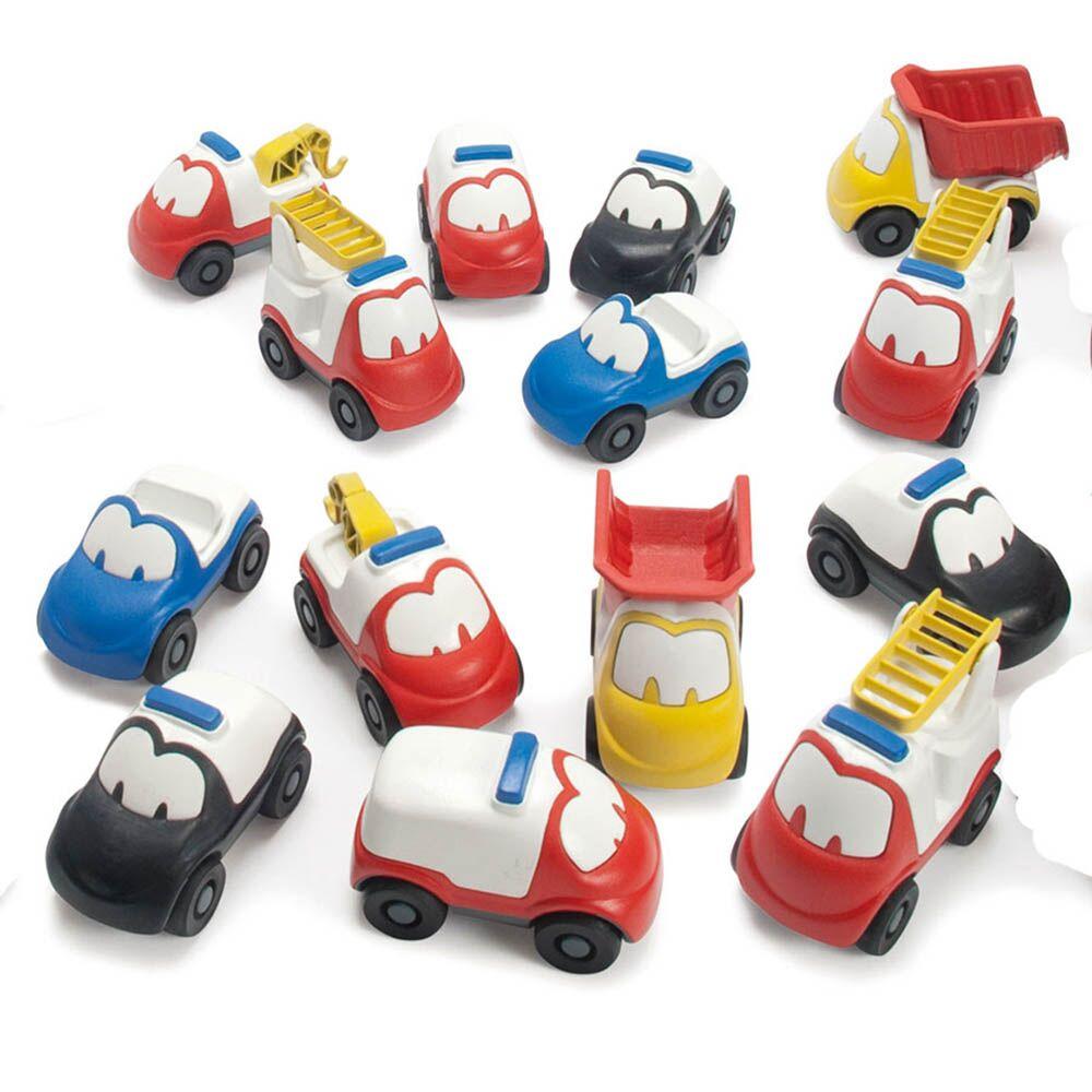 Plastic Chunky Car Set 36pcs